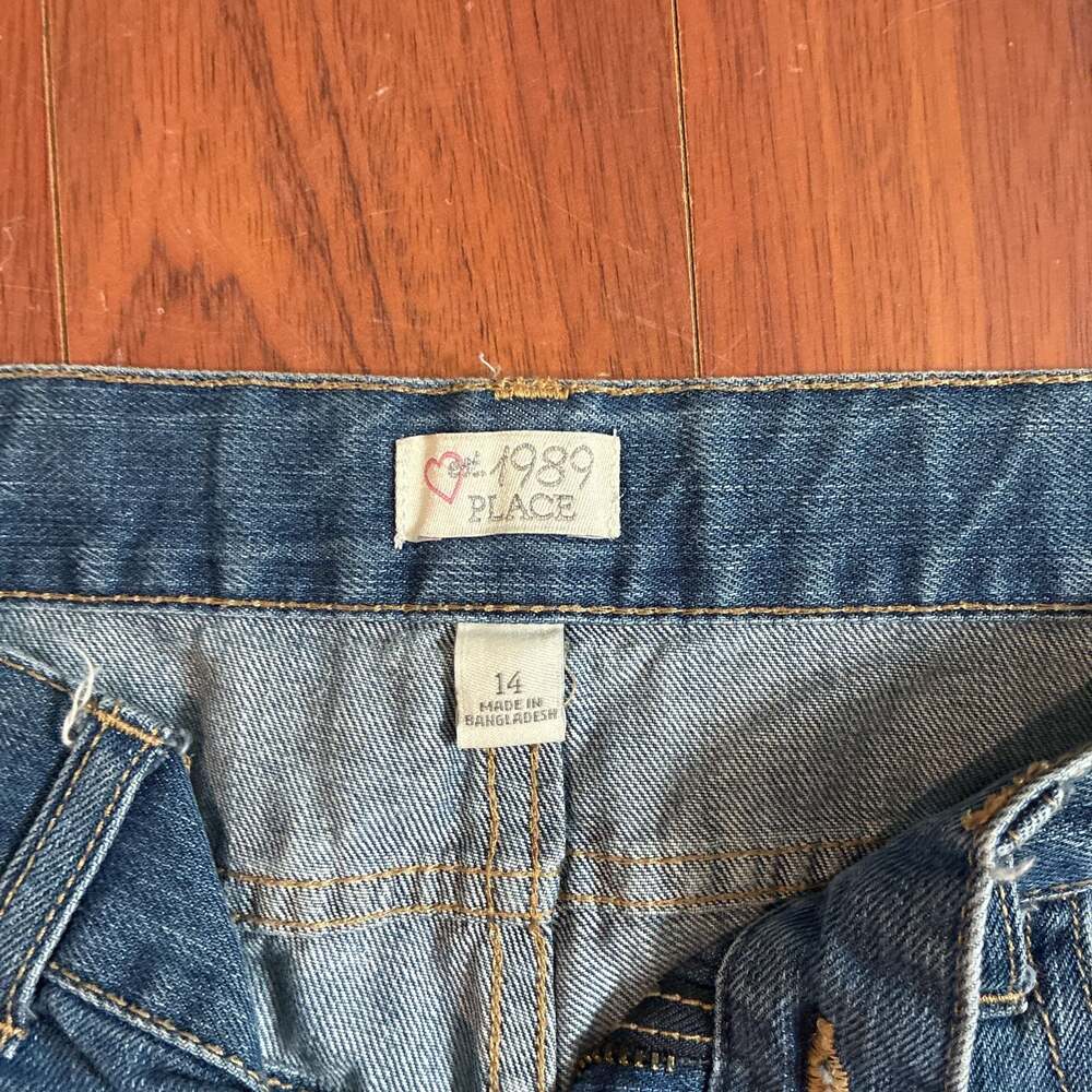 Girls The Children's Place Jean Denim Jacket Size L 10/12